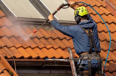 Démoussage et hydrofuge de toiture à Amazy